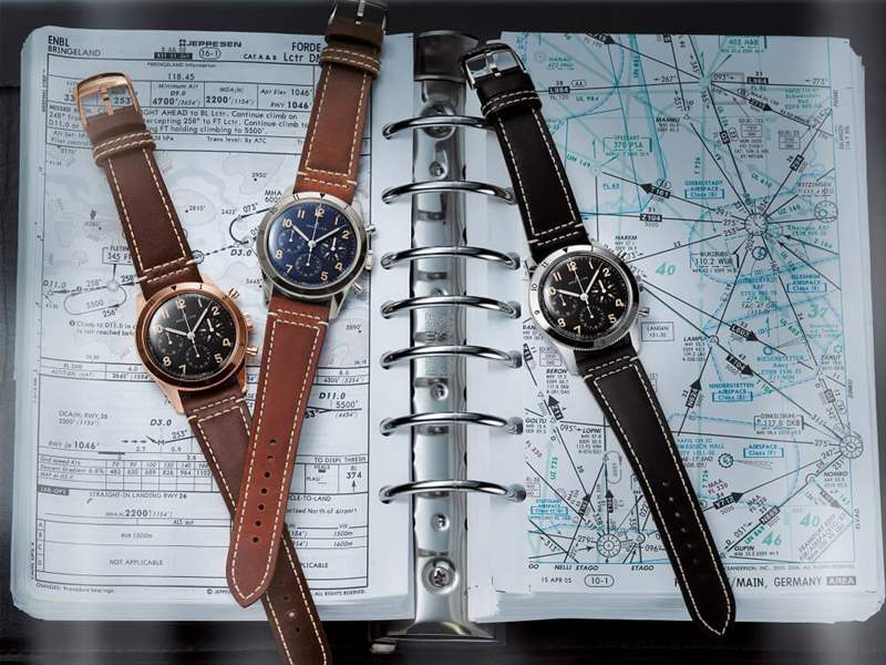 百年靈765 AVI 1953多功能計(jì)時復(fù)刻限量版腕表-復(fù)刻表