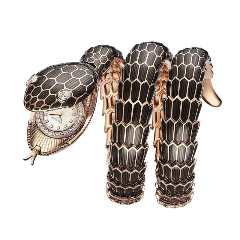 時(shí)間即珠寶！裝配全世界最小機(jī)芯之一的寶格麗Serpenti Misteriosi-復(fù)刻表