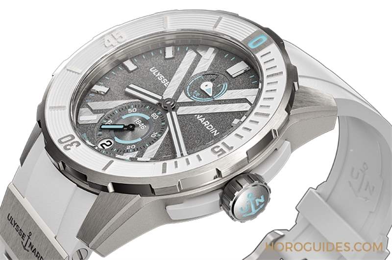 ULYSSE NARDIN - 來(lái)自南極大陸的冰藍(lán)魅力｜雅典表Diver X Antarctica