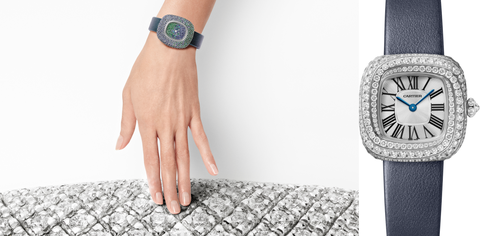 探索高級(jí)珠寶鐘表的全新領(lǐng)域－Coussin de Cartie腕表系列-復(fù)刻表