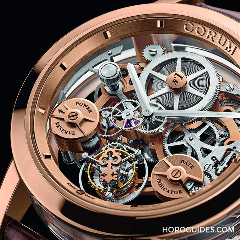 「懸浮系」機芯！CORUM全新Lab 02系列誕生-復(fù)刻表