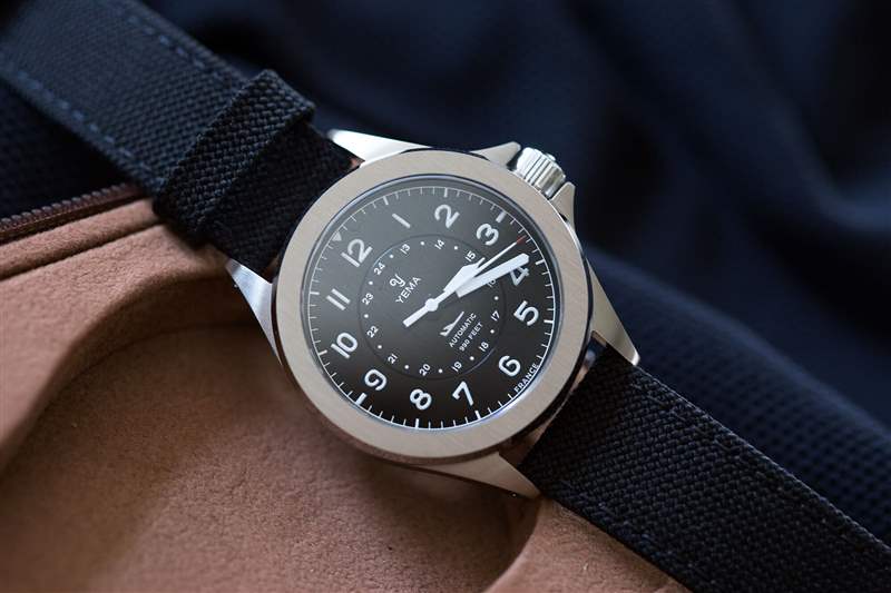 法國小眾手表野馬Yema Flygraf Pilot M1(帶動手圖片)-復刻表