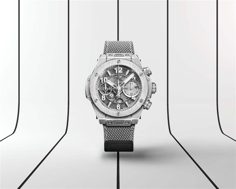 Big Bang Unico鈦灰腕表,定價:20,900美元(圖片來源:HUBLOT) HUBLOT鈦金屬奢華工業(yè)風Big Bang Unico 限量200枚首次線上發(fā)售-復刻表