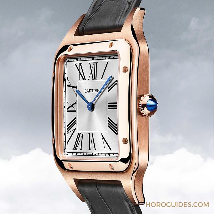 放大經(jīng)典原味|搭載機械機芯的Cartier Santos-Dumont XL-復刻表