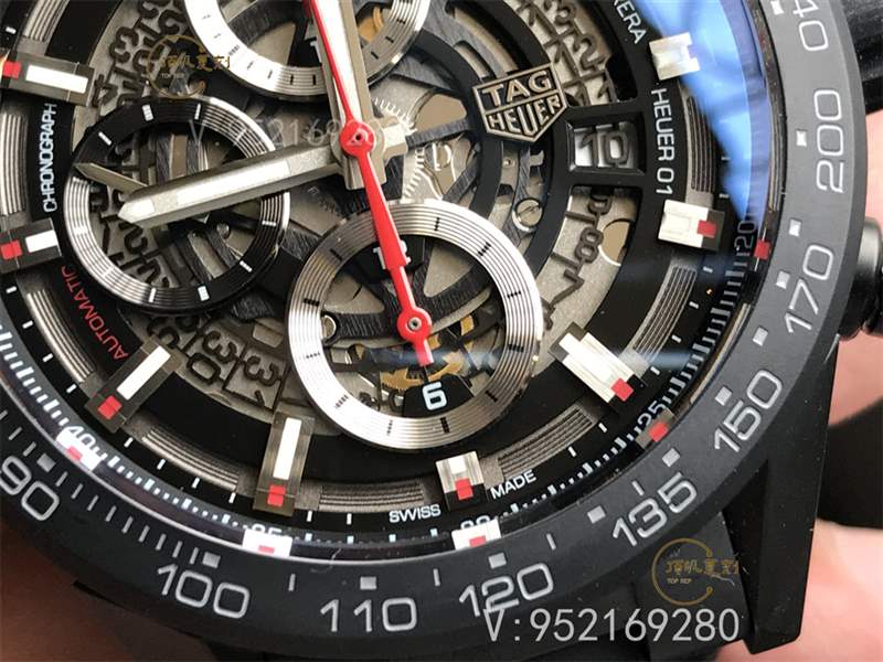 XF廠卡萊拉黑陶瓷-XF廠泰格豪雅卡萊拉黑騎士復刻表做工怎么樣-復刻表