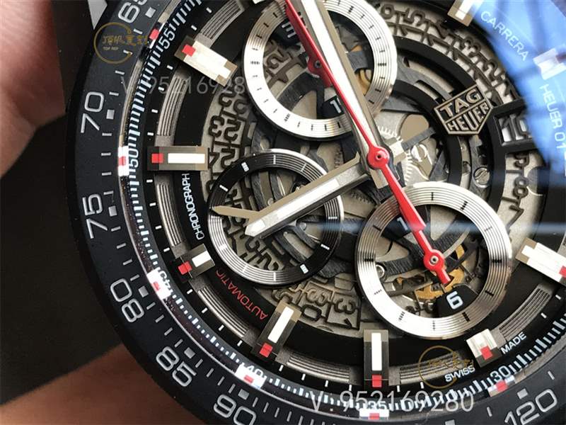 XF廠卡萊拉黑陶瓷-XF廠泰格豪雅卡萊拉黑騎士復刻表做工怎么樣-復刻表