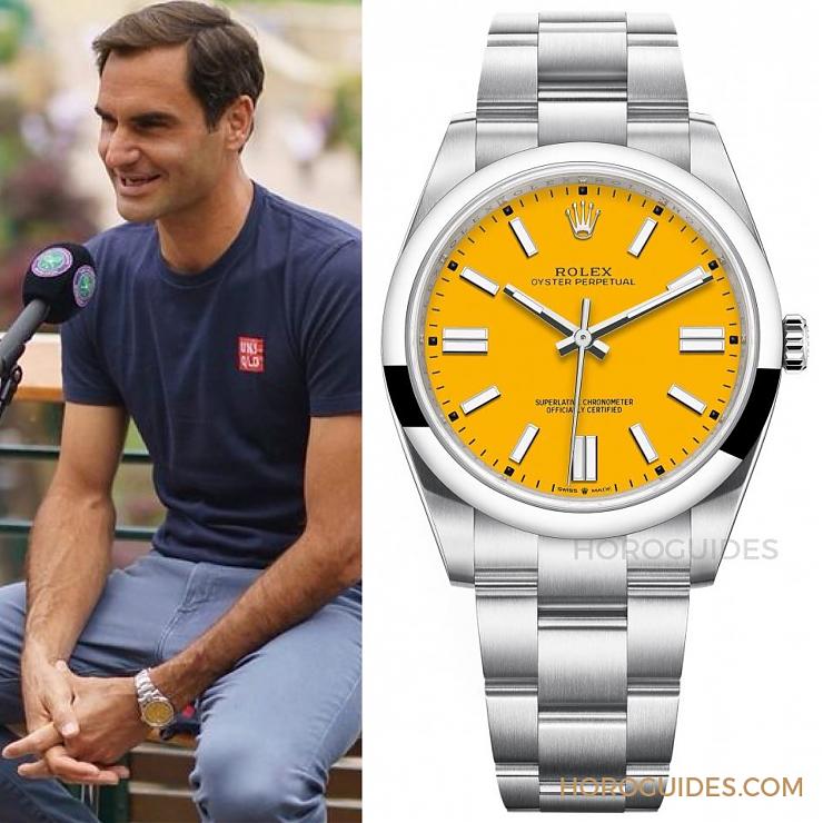 回顧那些高光時刻，Roger Federer費德勒與Rolex偕伴20年-復(fù)刻表