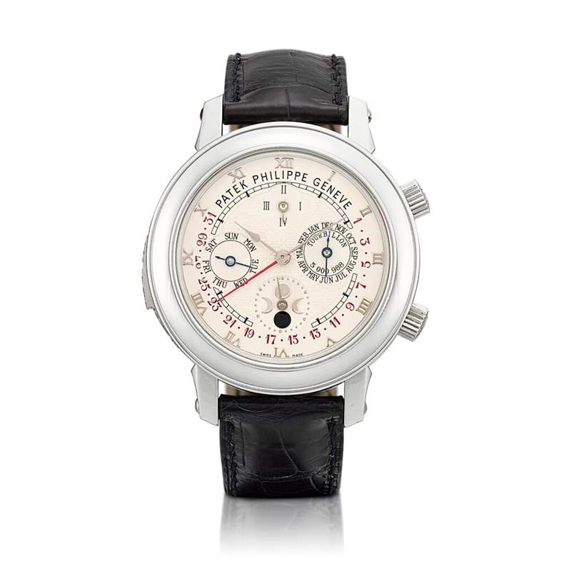 圖片來源:香港蘇富比 百達(dá)翡麗最終極頂級(jí)收藏現(xiàn)身拍賣場曾是最復(fù)雜時(shí)計(jì)估價(jià)達(dá)2千萬-復(fù)刻表