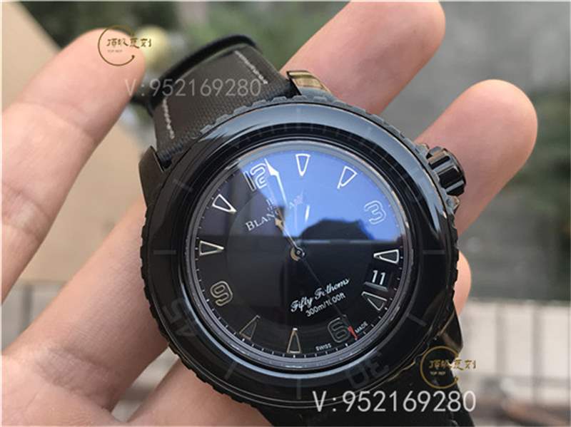 ZF廠寶珀五十噚黑武士5015-11C30-52復(fù)刻表做工怎么樣-復(fù)刻表