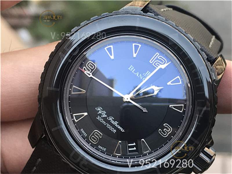 ZF廠寶珀五十噚黑武士5015-11C30-52復(fù)刻表做工怎么樣-復(fù)刻表