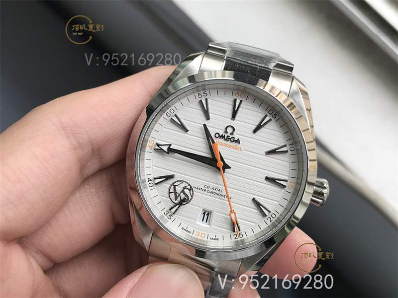 VS廠海馬150-揭秘VS廠歐米茄海馬150白盤(pán)橙針復(fù)刻表做工值得入手嗎-復(fù)刻表