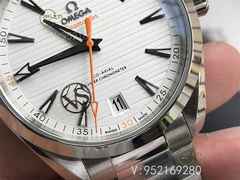 VS廠海馬150-揭秘VS廠歐米茄海馬150白盤(pán)橙針復(fù)刻表做工值得入手嗎-復(fù)刻表