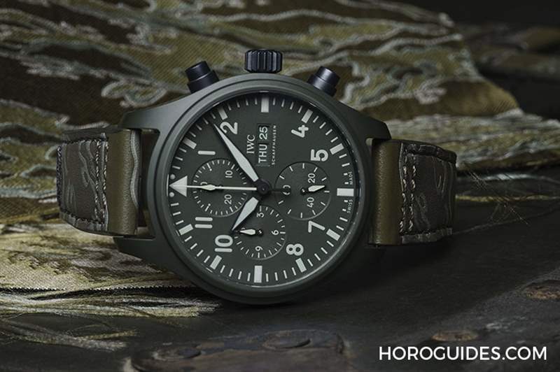 迷彩、刺繡布貼,SBTG街頭潮味上手|IWC x SBTG特別版表帶套裝-復刻表