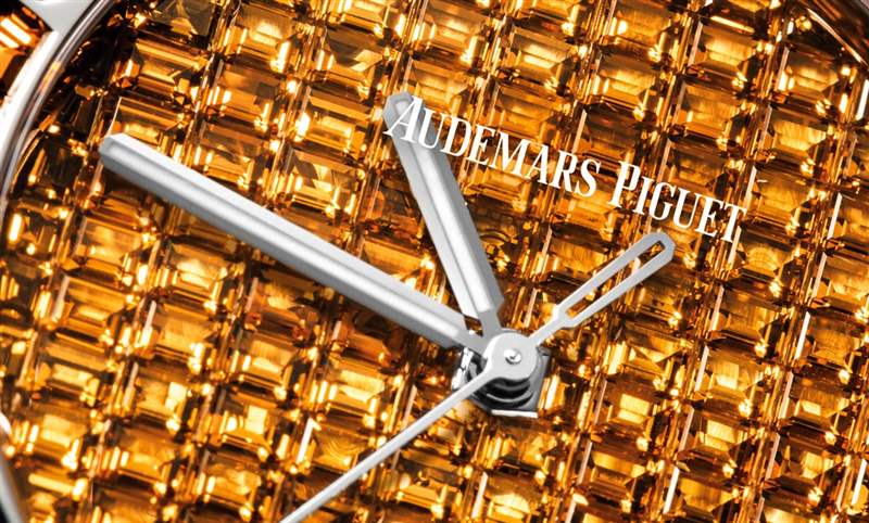 10種寶石上陣！款款都是主角｜愛彼皇家橡樹系列自動上鏈腕表白金款-復(fù)刻表