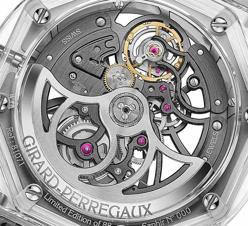 芝柏 Laureato Absolute Light 藍寶石水晶腕表-復刻表