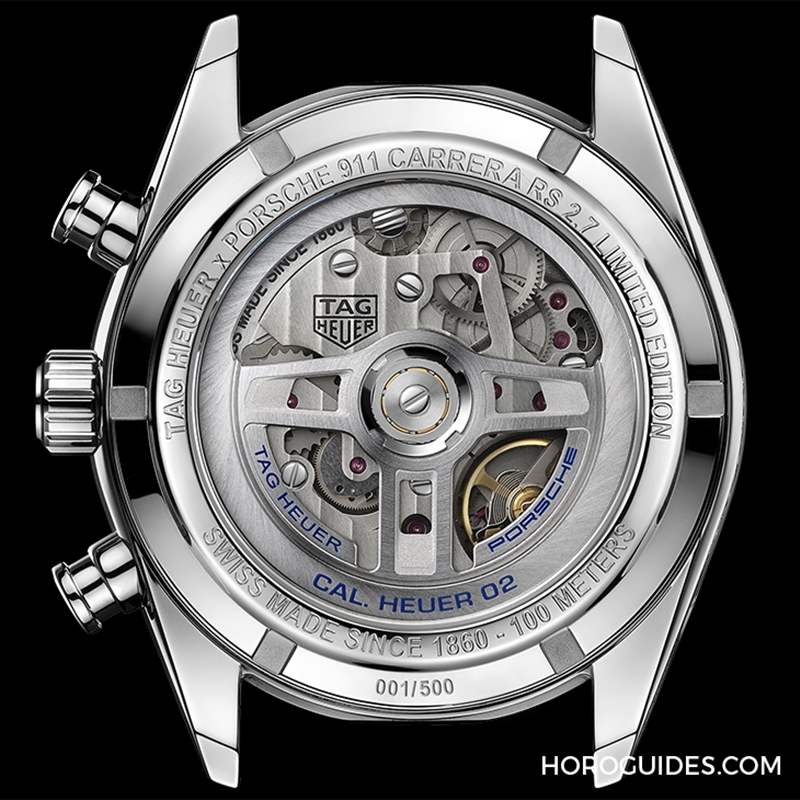 最速德國量產車問世50年，TAG Heuer推出Porsche 911 Carrera RS 2.7限量腕表傳神演繹-復刻表