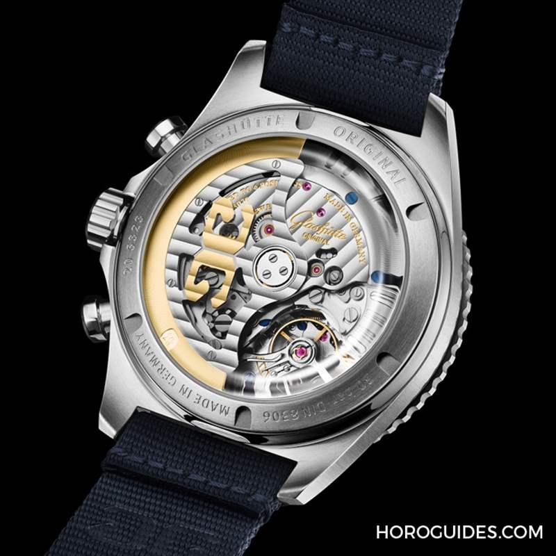 藍面、藍陶瓷圈打頭陣！ Glashütte Original SeaQ系列首次搭載計時功能-復刻表
