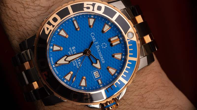 Carl F. Bucherer Patravi ScubaTec 雙音手表評論-復(fù)刻表