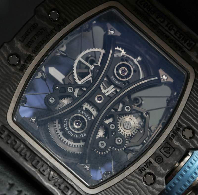 Richard Mille RM53-01 陀飛輪 Pablo Mac Donough 手表動手-復刻表