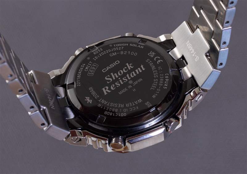 手表評(píng)論:卡西歐G-Shock GMB2100全金屬表鏈 手表評(píng)論:卡西歐G-Shock GMB2100全金屬表鏈-復(fù)刻表