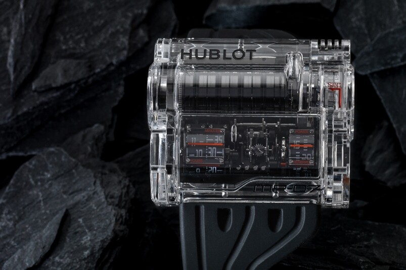 戴上法拉利?Hublot推出MP-07 40日鍊陀飛輪腕錶 戴上法拉利? Hublot推出MP-07 40日鏈陀飛輪腕表-復(fù)刻表