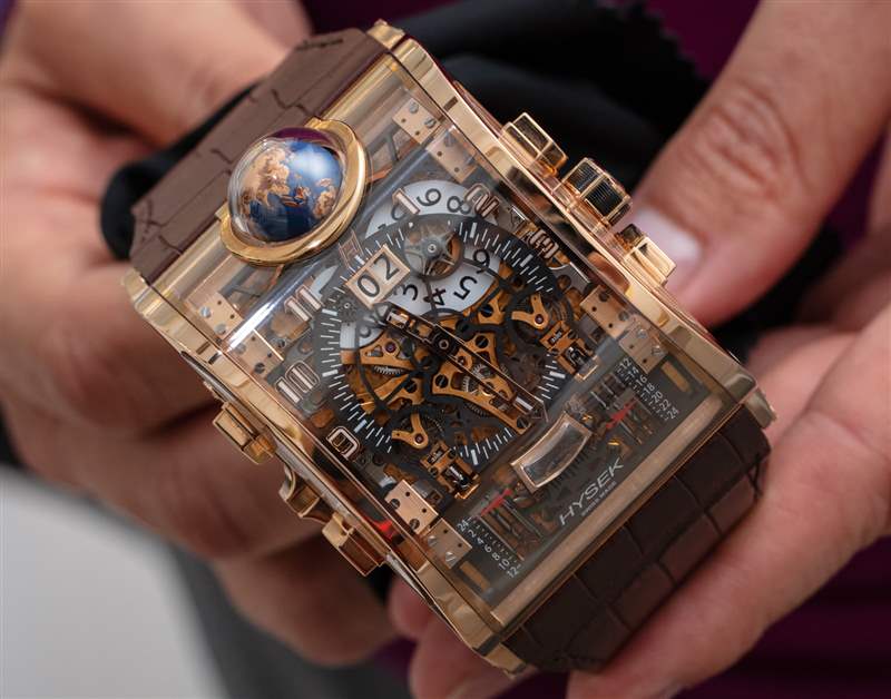 不再生產(chǎn):550,000 美元 Hysek Colosso GMT 三問腕表 不再生產(chǎn):550,000 美元 Hysek Colosso GMT 三問腕表-復(fù)刻表