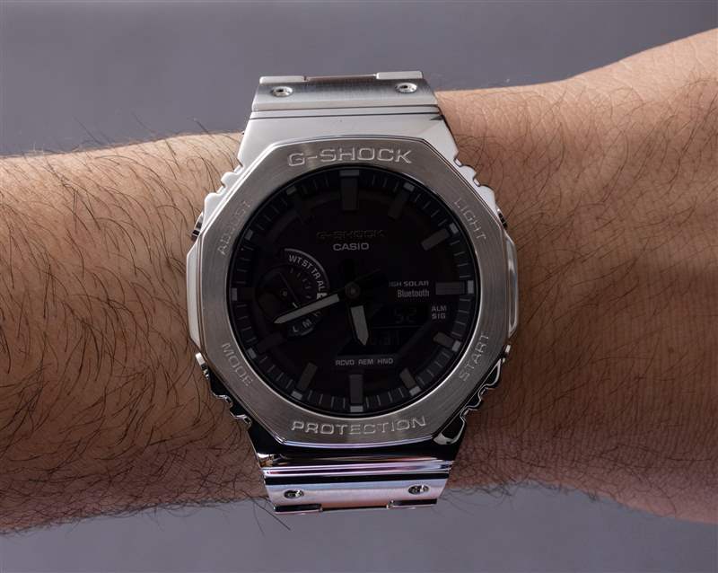 手表評(píng)論:卡西歐G-Shock GMB2100全金屬表鏈 手表評(píng)論:卡西歐G-Shock GMB2100全金屬表鏈-復(fù)刻表