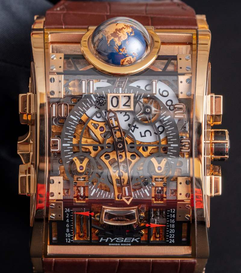 不再生產(chǎn):550,000 美元 Hysek Colosso GMT 三問腕表 不再生產(chǎn):550,000 美元 Hysek Colosso GMT 三問腕表-復(fù)刻表