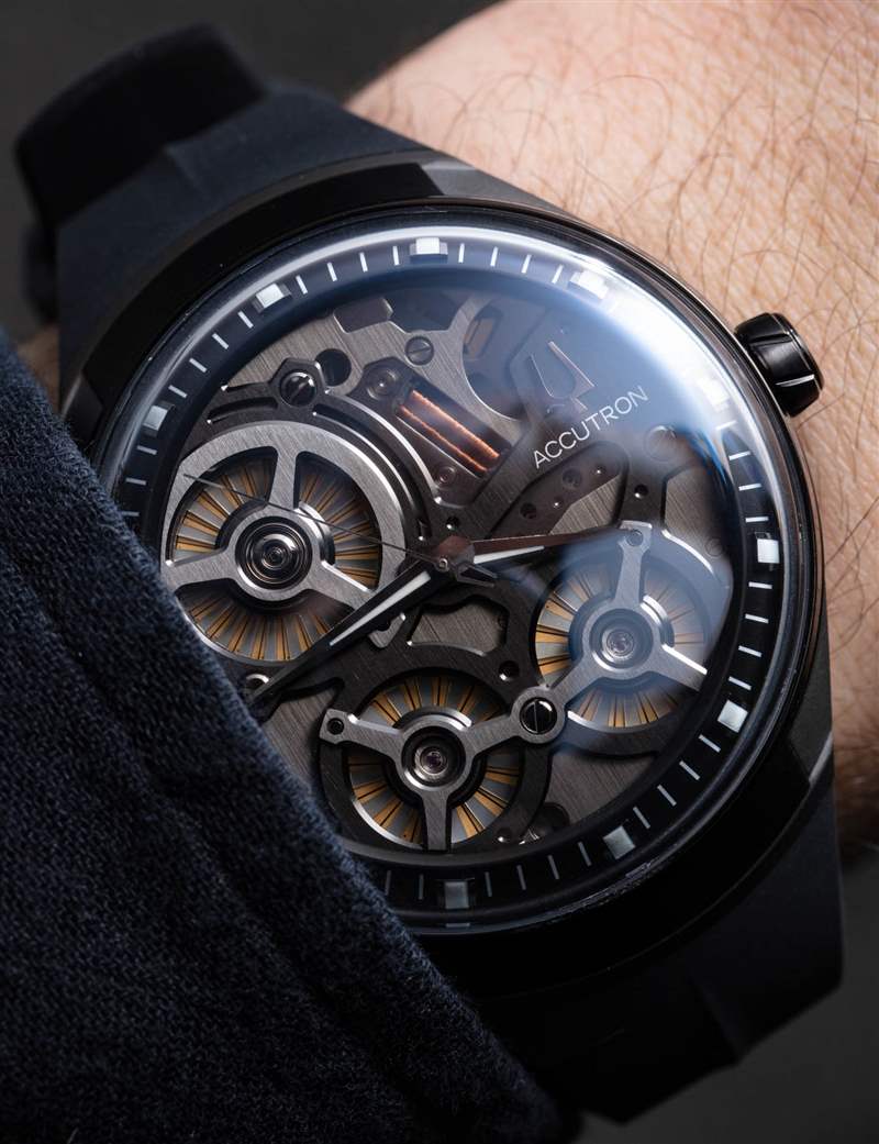 動手操作:Accutron Spaceview DNA 靜電手表-復刻表