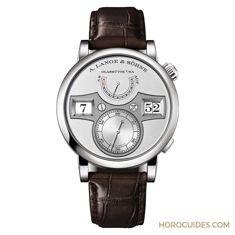 朗格Zeitwerk升級二代版本，新增小時快調(diào)按鈕、72小時動力更長-復(fù)刻表