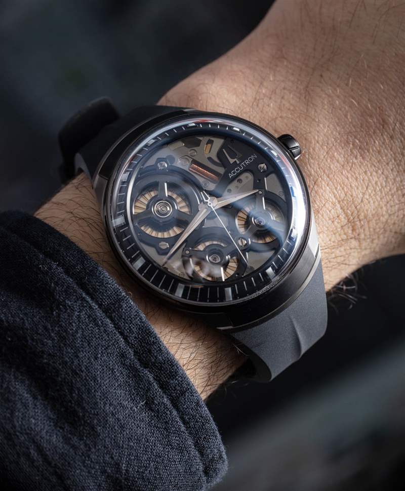 動手操作:Accutron Spaceview DNA 靜電手表-復刻表