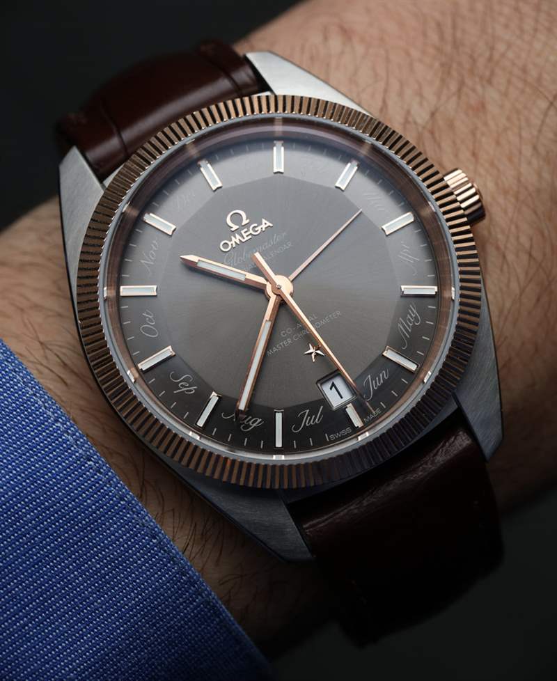 歐米茄環(huán)球霸王年歷腕表上手體驗-復刻表