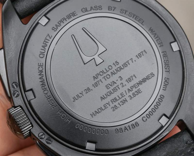 寶路華月亮手表計時碼表 98A186 為 2017 年動手-復刻表