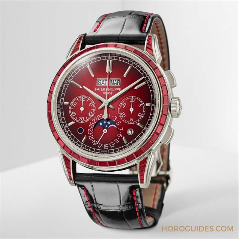 表王旗艦級經典表款寶石滿鑲亮相|百達翡麗Ref. 6300大師報時腕表與Ref. 5271萬年歷計時碼表-復刻表