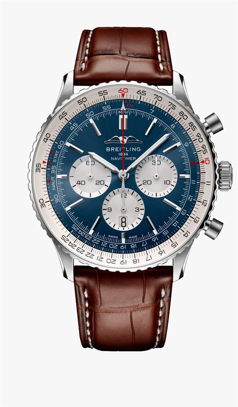 Breitling航空經(jīng)典Navitimer70周年聯(lián)乘國(guó)泰GMT腕表限量200枚-復(fù)刻表