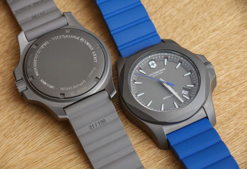 Victorinox瑞士軍INOX鈦金屬手表動手-復刻表