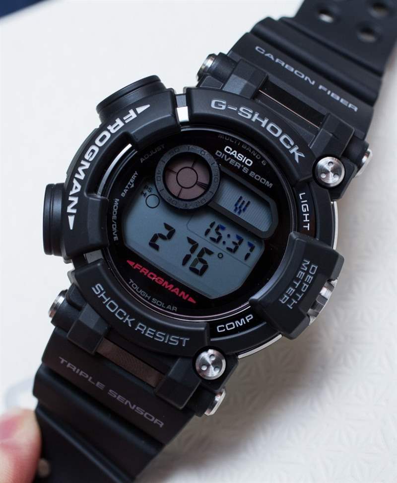 卡西歐G-Shock Frogman GWF-D1000動手實踐:終極潛水工具手表-復刻表
