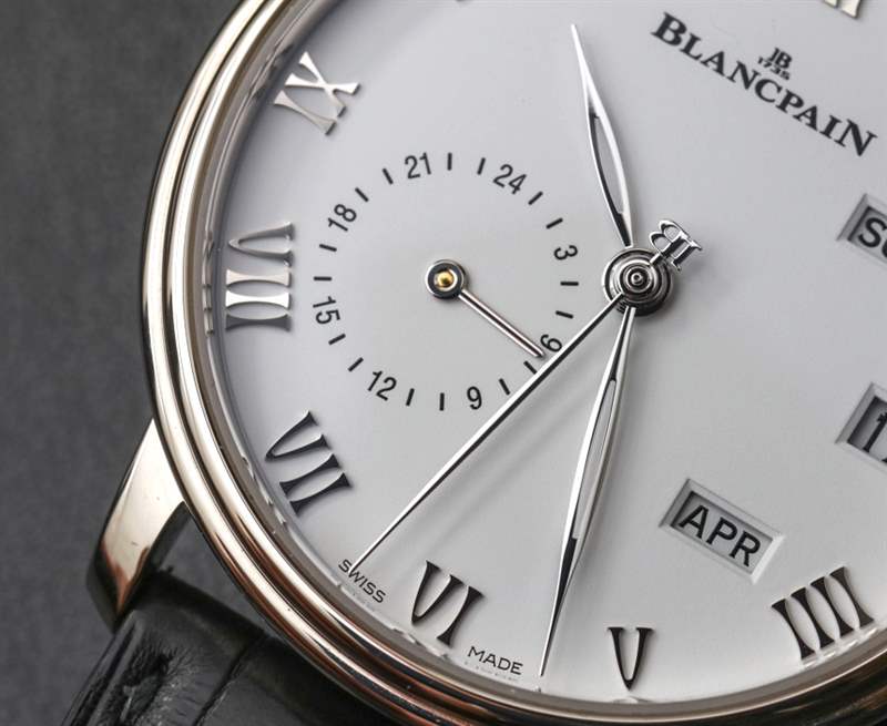 寶珀Villeret Quantieme Annuel GMT手表-復刻表