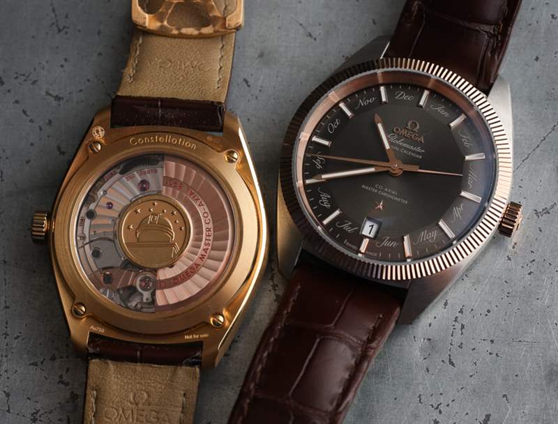歐米茄環(huán)球霸王年歷腕表上手體驗-復刻表