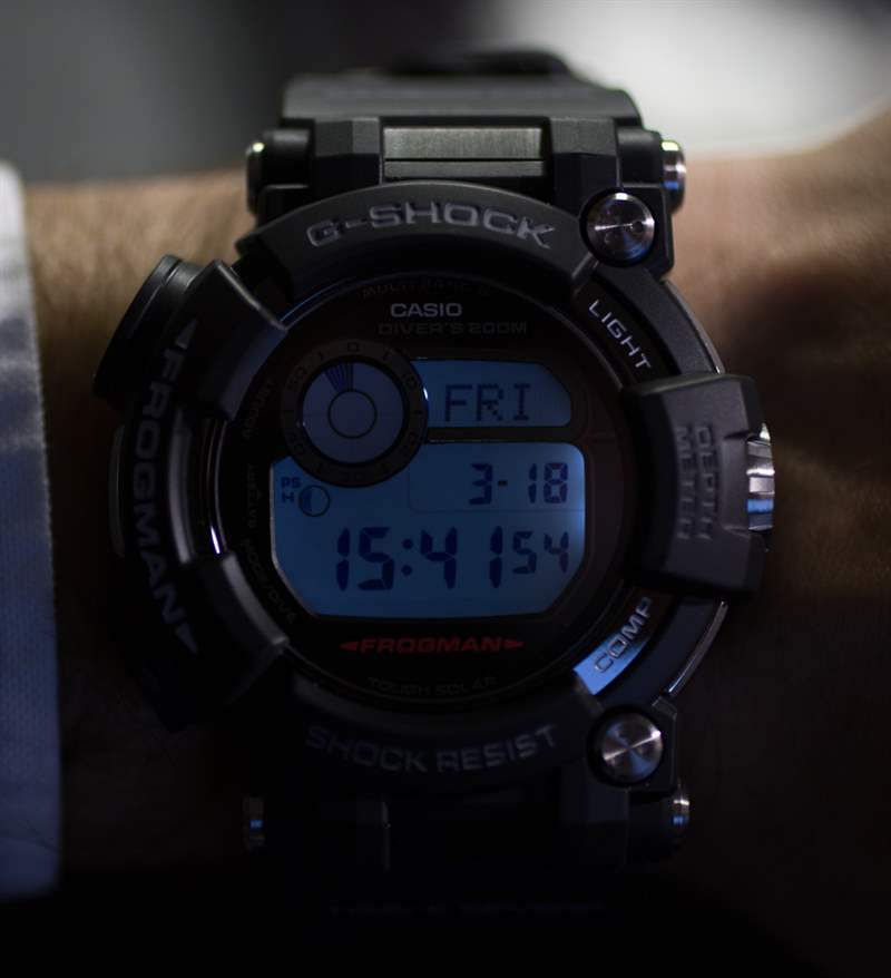 卡西歐G-Shock Frogman GWF-D1000動手實踐:終極潛水工具手表-復刻表