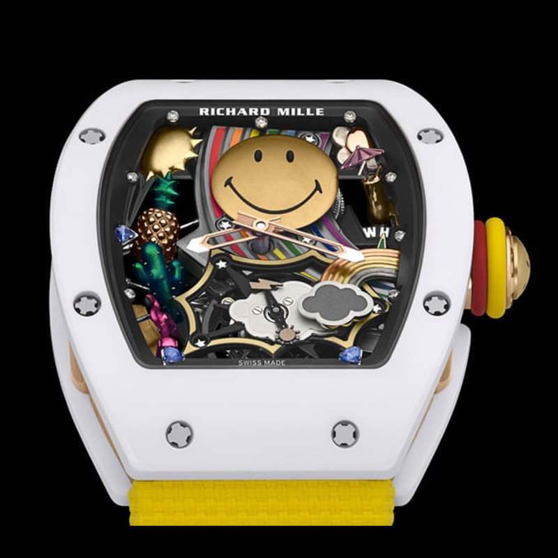 RICHARD MILLE RM 88 Smiley新手表登場(chǎng)黃色笑臉陀飛輪風(fēng)靡全球-復(fù)刻表