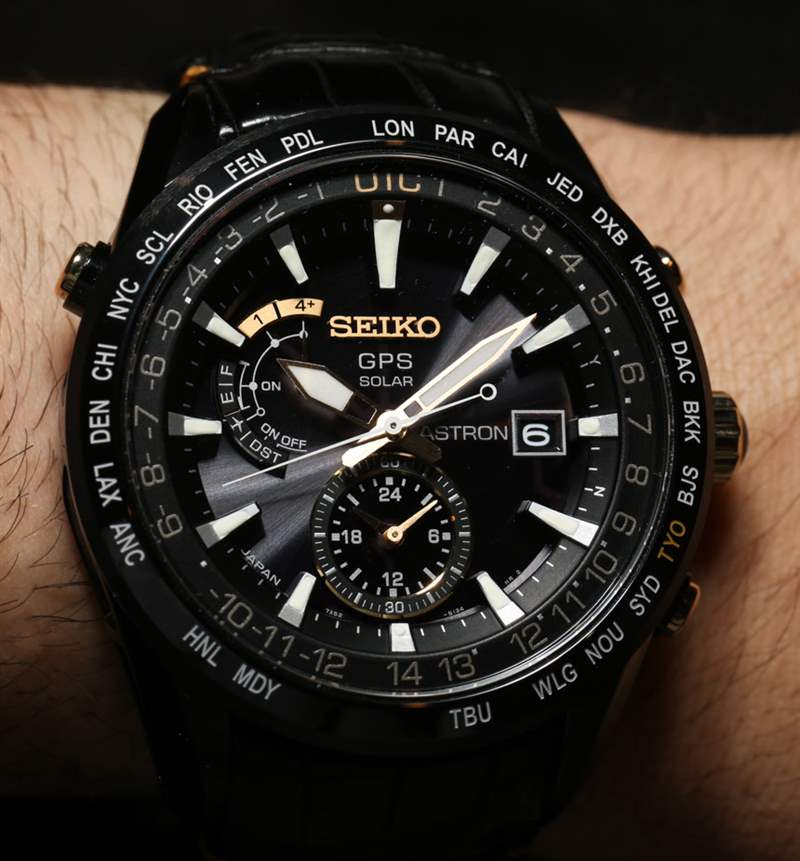 精工Astron服部金太郎特別限量版GPS手表上手-復(fù)刻表