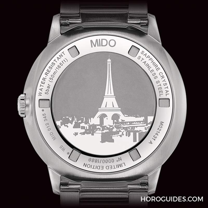 MIDO - MIDO美度表「靈感源于建筑」20周年香榭系列限量表壓軸登場