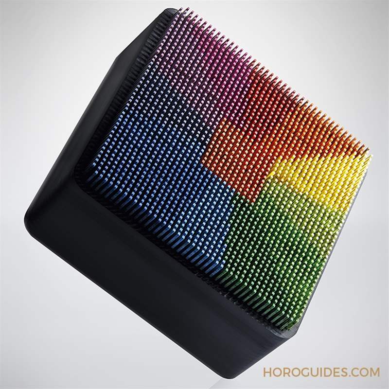 為碳纖維表殼編織出彩虹色調(diào):宇舶MP-09雙軸陀飛輪5天動(dòng)力儲(chǔ)存腕表-復(fù)刻表