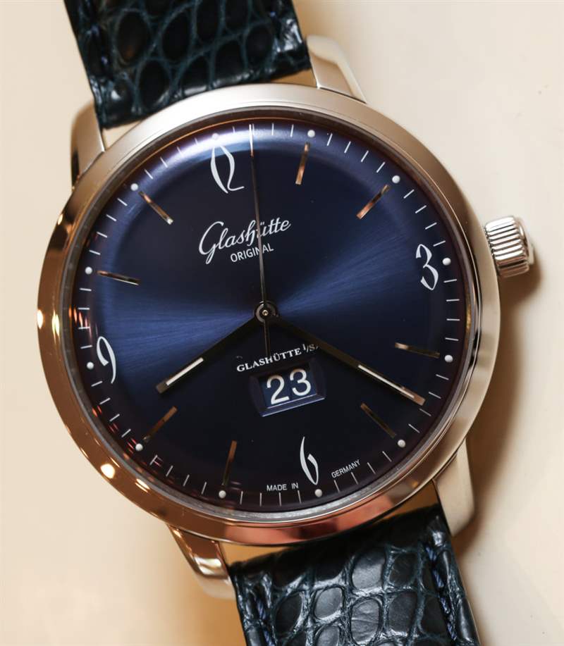 格拉蘇蒂原創(chuàng)Senator Sixties Panorama Date腕表上手體驗(yàn)-復(fù)刻表