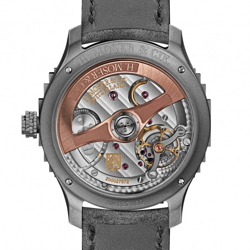 HMC 200自動機芯 H. Moser & Cie. Endeavour Centre Seconds Genesis走進WEB3世界帶來獨特的驗證方式-復刻表