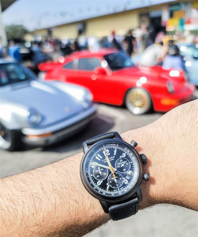 觀看評論:在Luft 8測試蕭邦Mille Miglia計時碼表–Luftgekühlt版-復刻表