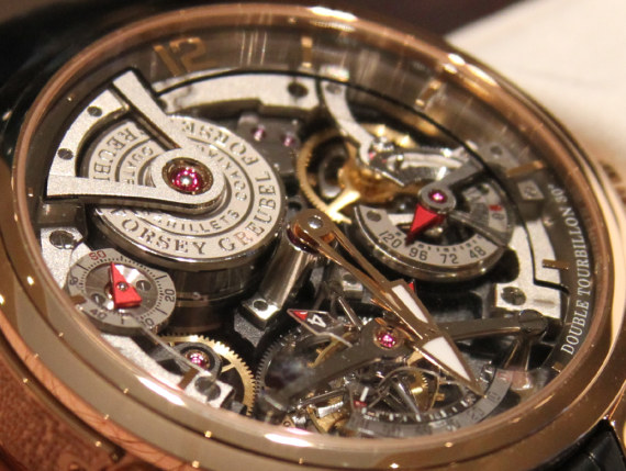 Greubel Forsey  Double Tourbillon Technique watch 7 格魯貝爾福西Greubel Forsey雙陀飛輪腕表-復刻表