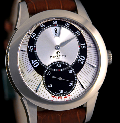 佩雷萊特“不墨守成規者”的跳躍小時手表-復刻表