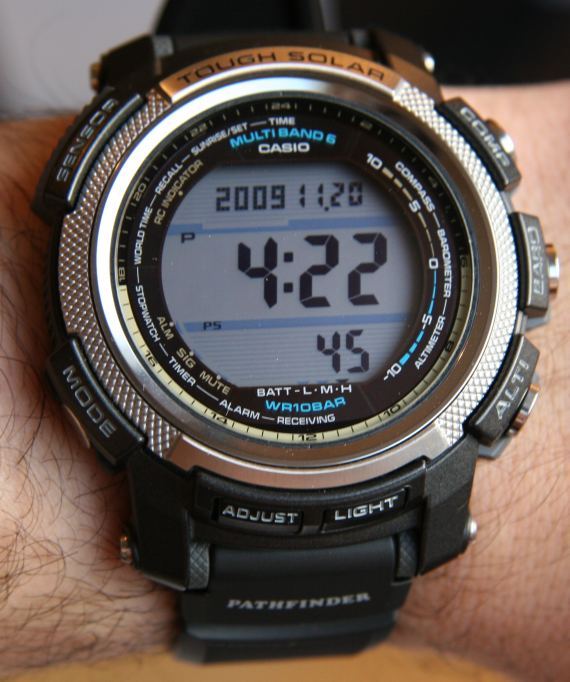 Casio PAW2000 watch 11 卡西歐探路者PAW-2000石英電子手表-復刻表